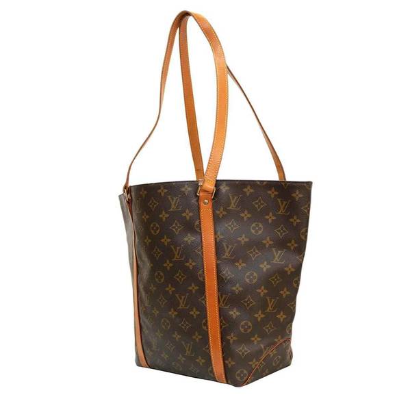 Louis Vuitton Canvas Monogram Brown Bag Tote Sac - Picture 1 of 1